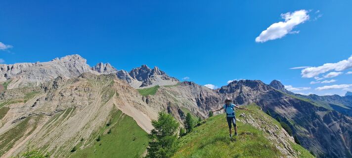 Foto von Irena Eršte entlang der Tour