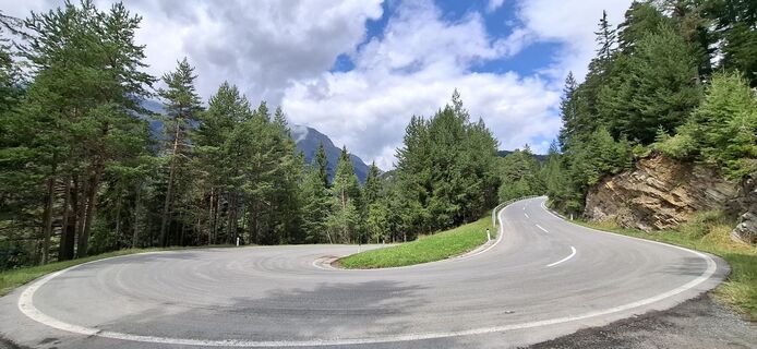 Foto von Petra Poslusny entlang der Tour