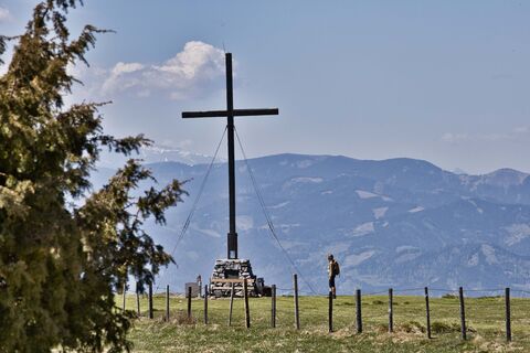 Gipfelkreuz am Schöckl