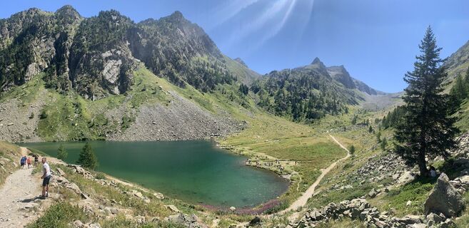 Photo de Toni Lerda le long du parcours