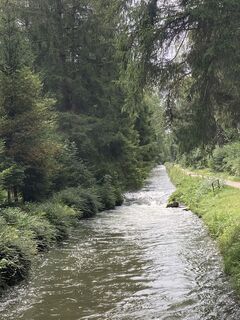 Foto von Helmut Scheurer entlang der Tour