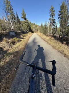 Foto von Evženka entlang der Tour