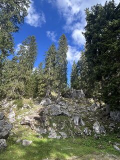 Photo de Katrin Rupprecht le long du parcours