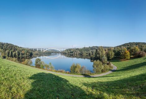 Froschgrundsee im Sommer