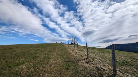 Foto von Klaus Lehner entlang der Tour