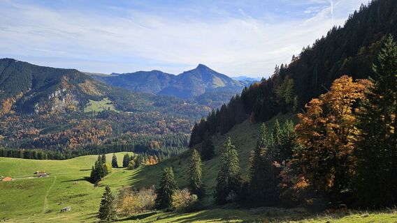 Photo de Christian Thomas le long du parcours