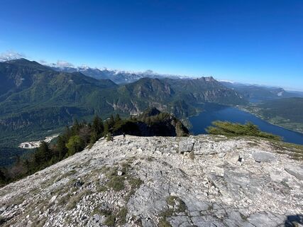 Photo de Christoph Moser le long du parcours