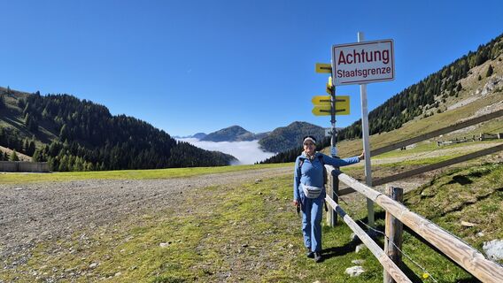 Photo de Hartmut Listberger le long du parcours