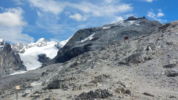 Foto fra Baszler Fritz underveis på turen