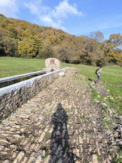 Photo de Gerry Girardi le long du parcours
