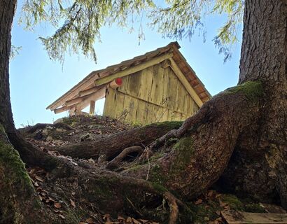 Fotografia z Emillie Gessert na trase