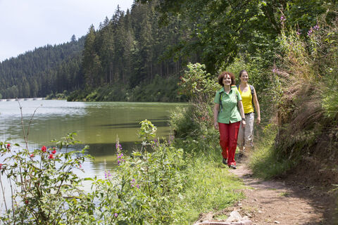 Rundweg am Stausee