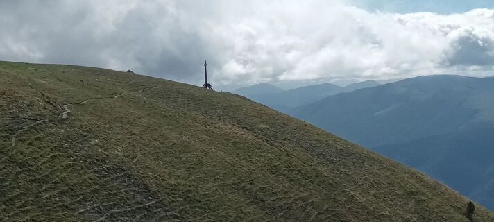 Foto von Gabriele Cucchi entlang der Tour