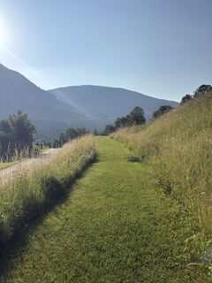 Foto de Julia Van beijnen a lo largo del recorrido