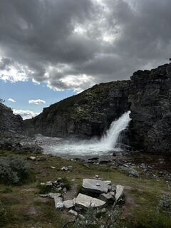 Foto von Lena De Roeck entlang der Tour