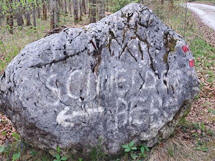 Foto von Elisabeth Kronsteiner entlang der Tour