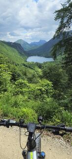 Foto von Johann Schallinger entlang der Tour