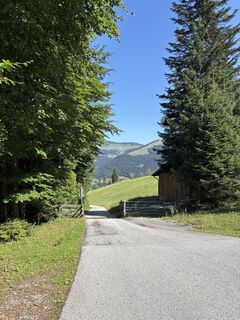 Photo de Heinz Sperl le long du parcours