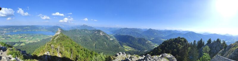 Photo de Andreas Oberholzer le long du parcours