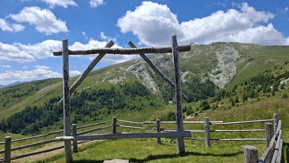 Foto von Raimund Aigner entlang der Tour