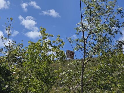 Foto fra Franz Schreiber underveis på turen