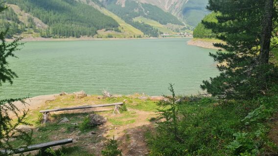 Foto von Vincenzo Terzulli entlang der Tour