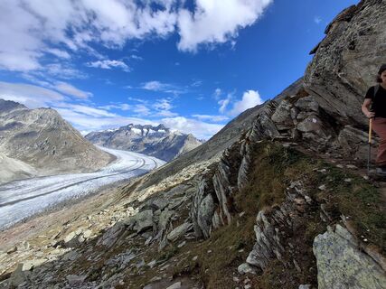 Foto von Peter spierenburg entlang der Tour