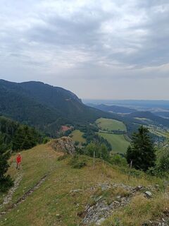 Foto de Mathias Schmidt a lo largo del recorrido