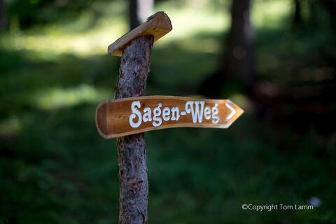 Sagenweg Beschilderung