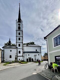Foto von Václav Stejskal entlang der Tour