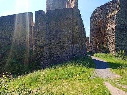 Foto von Edit Szoboszlay entlang der Tour