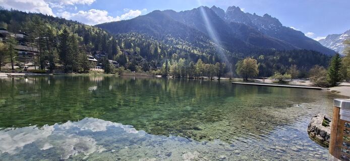 Foto de Mario Thomaschütz a lo largo del recorrido