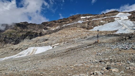 Photo de Petr Kobza le long du parcours
