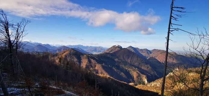 Foto von Klaus Lehner entlang der Tour