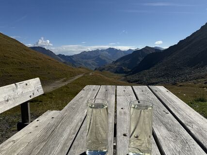 Photo de Richard Huber le long du parcours
