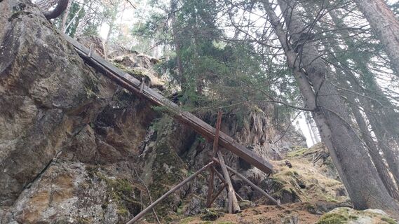 Foto von Desirée Auer entlang der Tour