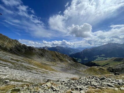 Photo de Silke Bardon-Martis le long du parcours