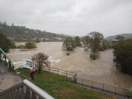 Fotografia z bremsrad na trase