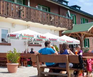 Einkehr in der Todtnauer Hütte Feldberg
