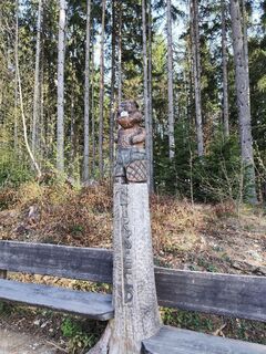 Foto von Barbara Galle entlang der Tour