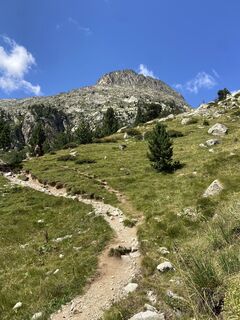 Fotografia z Gisela Walz na trase