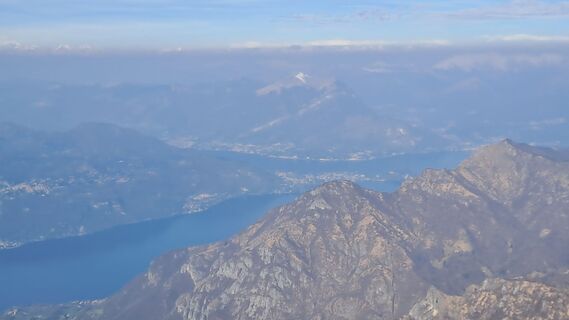 Photo de Sergio Gatti le long du parcours