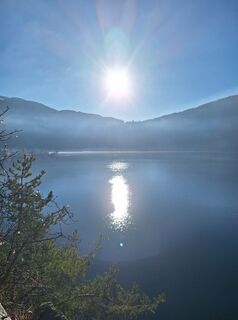 Fotografia z Dagmar Hofer na trase