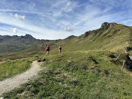 Photo de Ann-Christine Weber le long du parcours