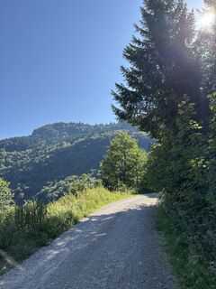 Photo de Heinz Sperl le long du parcours