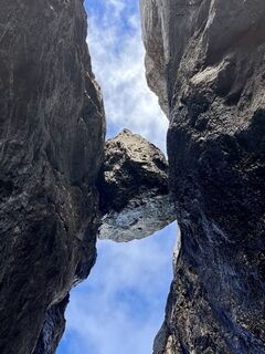 Foto de Aurelian Böhler a lo largo del recorrido