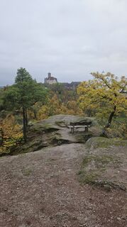Foto von Steve Hensel entlang der Tour