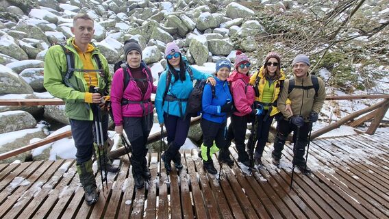 Foto von Sase Dinev entlang der Tour