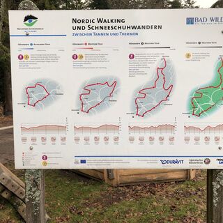 Schneeschuhtouren Höhenorte Bad Wildbad