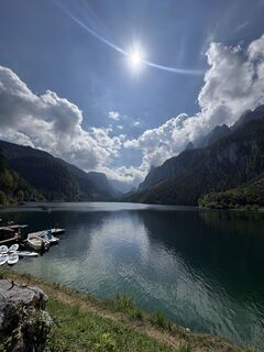 Foto de Johannes Schachinger a lo largo del recorrido